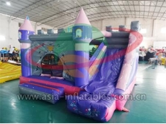 Personalizado Inflatable Purple Mini Bouncer Combo