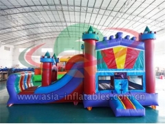 Cartoon Bouncer Party Use Inflatable Bouncer And Slide Combo