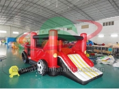 Exciting Fun Inflatable Mini Mobile Car Bouncer For Kids