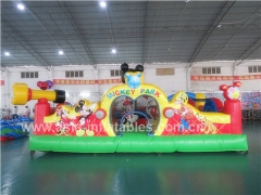 Hot Selling Inflatable Mickey Park Learning Club Bouncer House in Factory Wholesale Price
