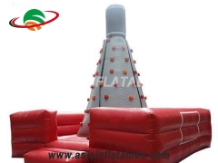 Cartoon Moonwalk High Quality Inflatable Climbing Town Kids Toy Climbing Wall Games For Sale
