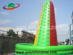 New Types Commercial Colorful Inflatable Interactive Sport Games Inflatable Mountain Climbing Wall with wholesale price