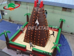 Cheap Entertainment Games Kids Inflatable Tree Rock Climbing Wall for Carnival, Party and Event