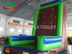 Party Bouncer Juegos deportivos divertidos Patio trasero Escalada en roca Pared de escalada inflable para la venta