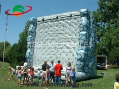 Promotional High Safety Rock Inflatable Mountain Climbing Wall Sports Games For Sale in Factory Wholesale Price