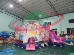 Commercial Inflatable Inflatable Pink Princess Mini Bouncer