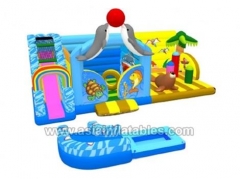 inflatable water fun city