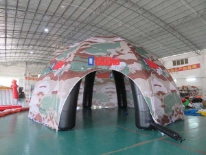 Hot Selling Event Inflatables Custom Military Tent Inflatable Spider Dome Tent in Factory Price