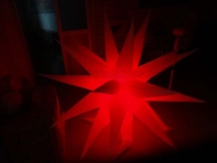 Venta caliente fiesta inflables Estrella de iluminación inflable en precio de fábrica