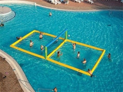 Cancha de voleibol de agua inflable