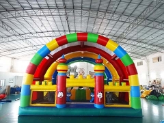 Interesting Inflatable Castle Inflatable Rabbit Fun City For Kid Playground,Customized Yours Today