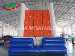 Muro de escalada inflable de alta calidad inflable simplemente los mejores eventos y juegos deportivos interactivos