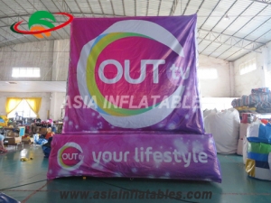 Inflatable Billboard With Banner Printing