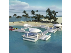 Luxury Floating Dock for Tropical Resorts